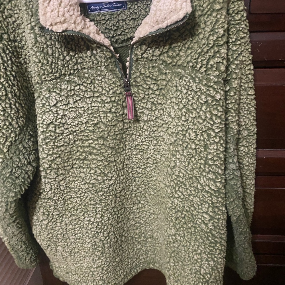 Live oak brand, men’s pullover sharpa